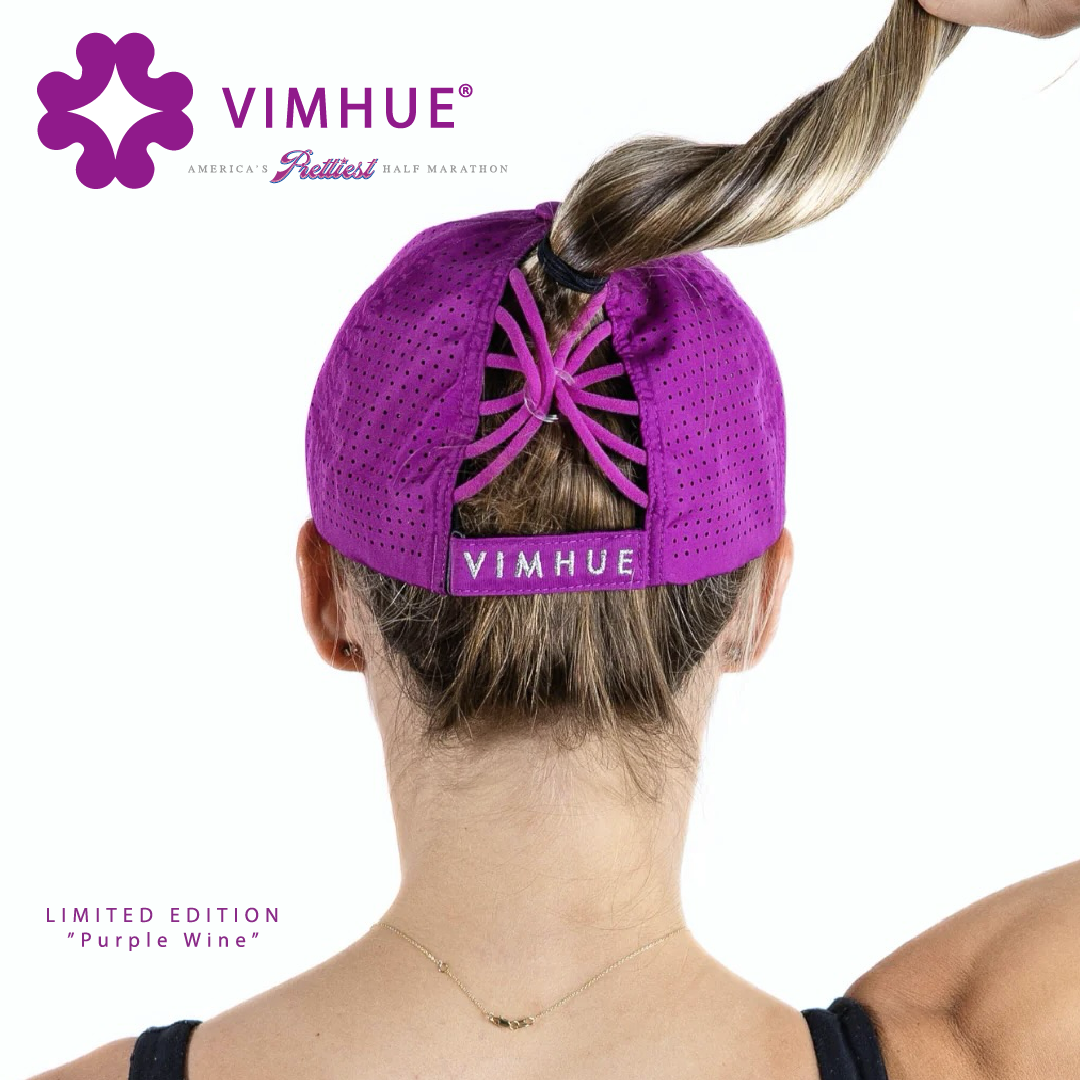 Vimhue Sun Goddess Women's Hat in Purple Wine